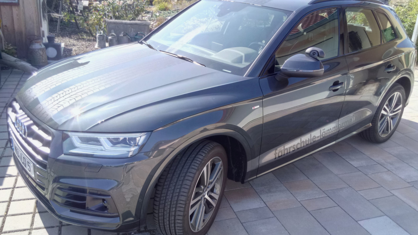 Audi Q5 der Fahrschule Horend-Lämmermeier