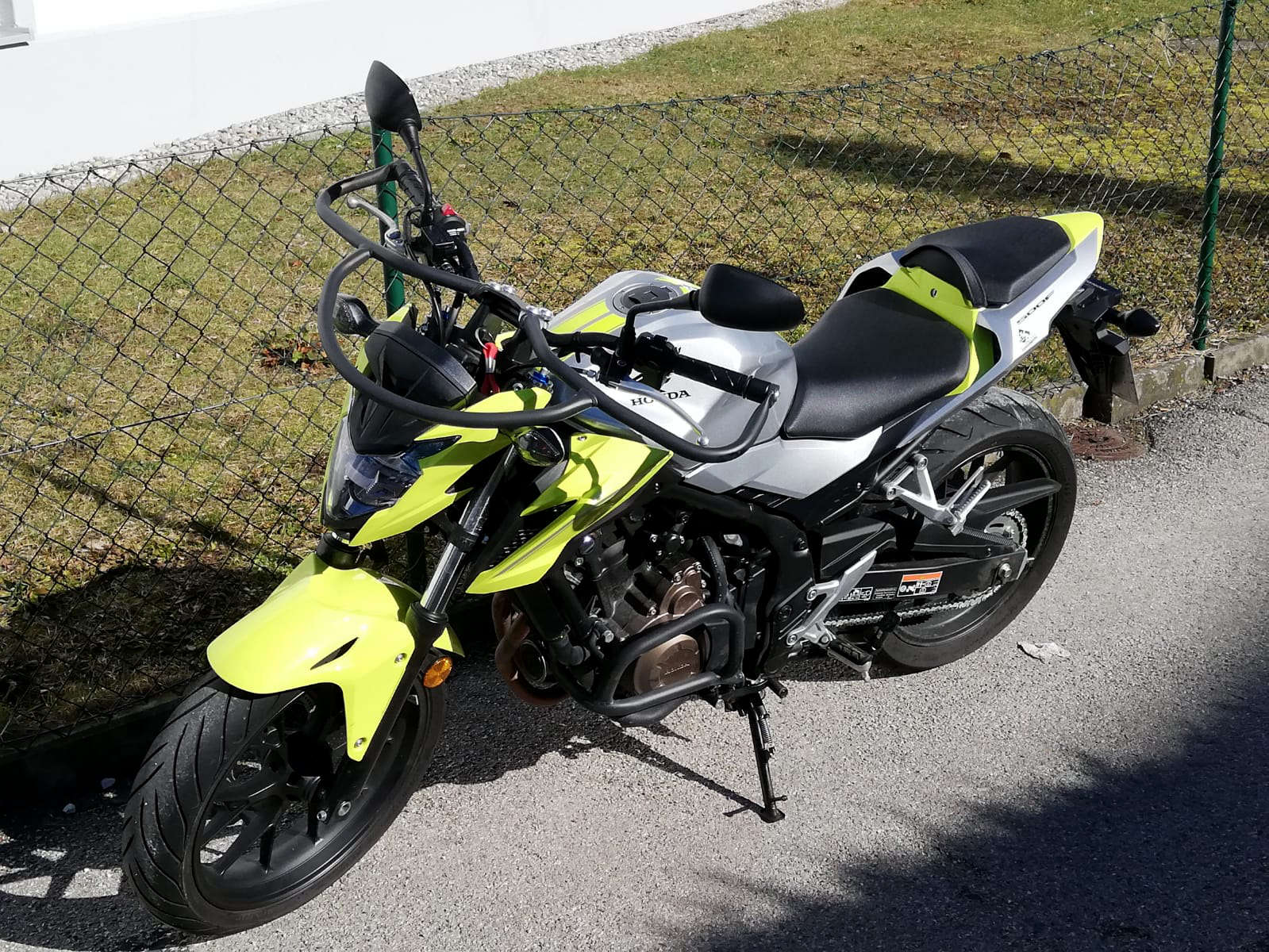 Honda CB 500 F der Fahrschule Horend-Lämmermeier