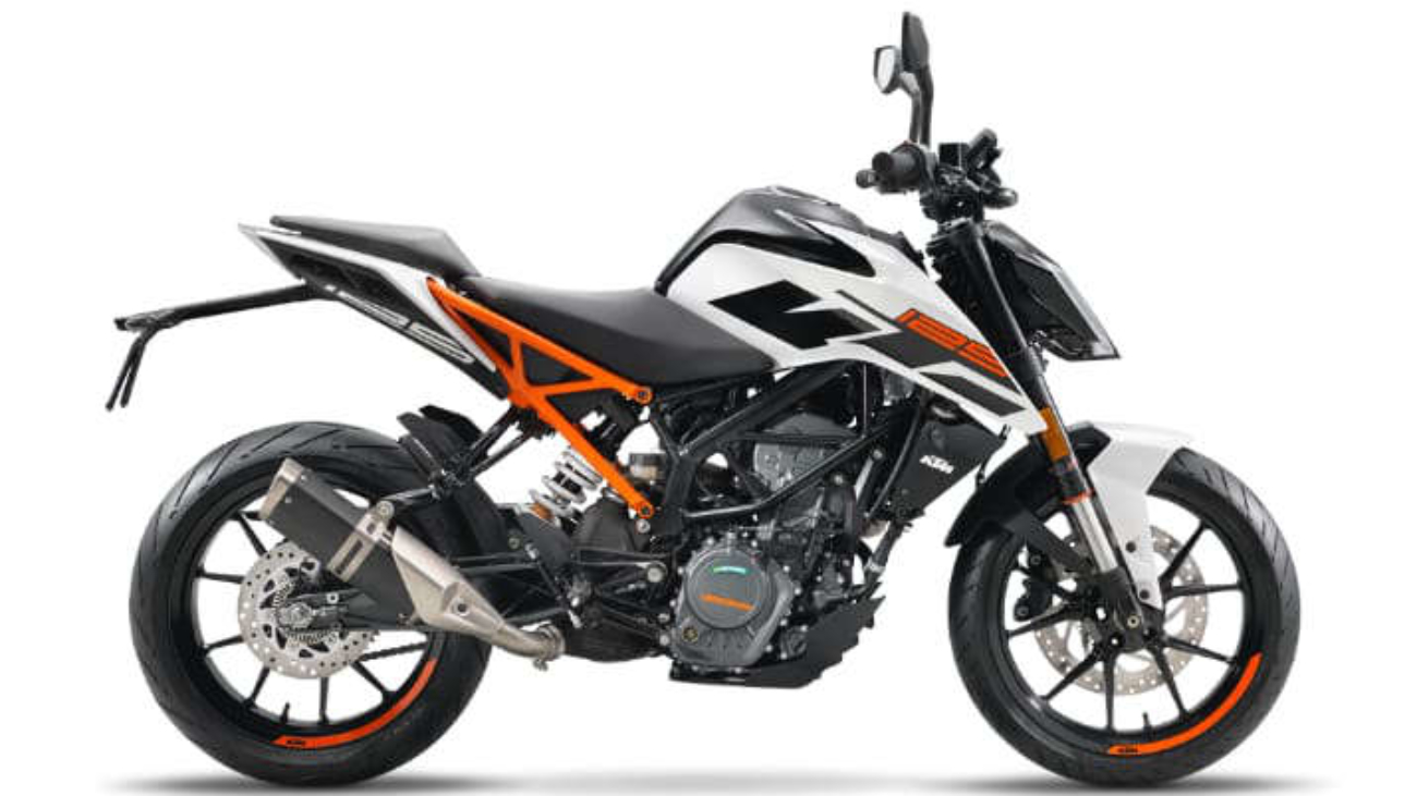 KTM Duke 125 der Fahrschule Horend-Lämmermeier