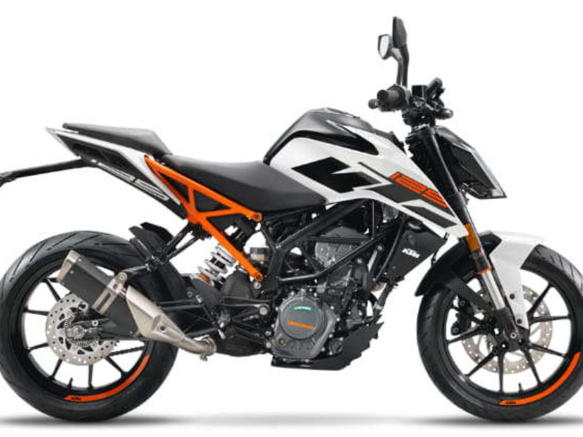 KTM Duke 125 der Fahrschule Horend-Lämmermeier